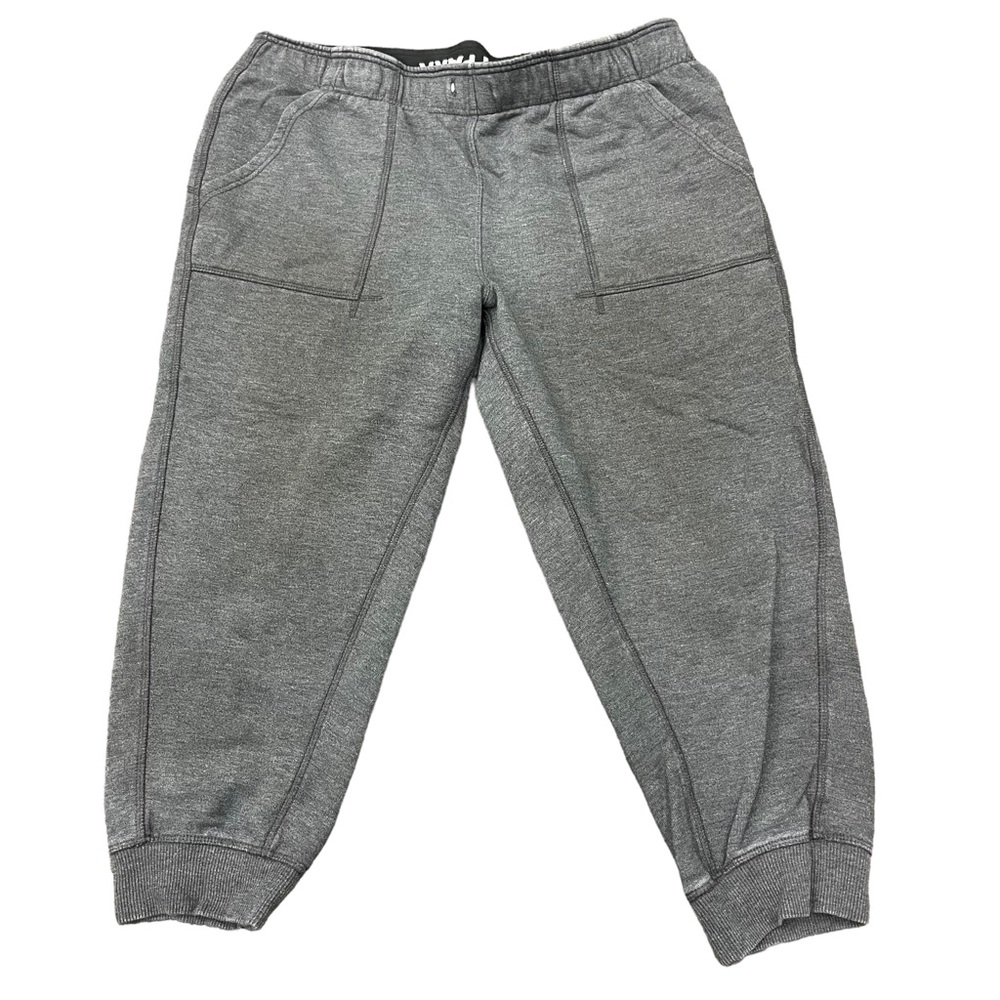 Ivy Park Capri Length Gray Sweatpants.  Size L